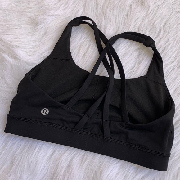 lululemon athletica Other - Lululemon Black Energy Bra 6